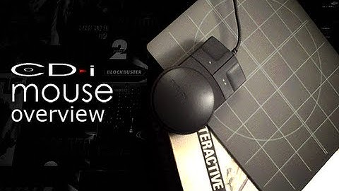 Overview of the Philips CD-i Mouse | Compact Disc Interactive Accessory