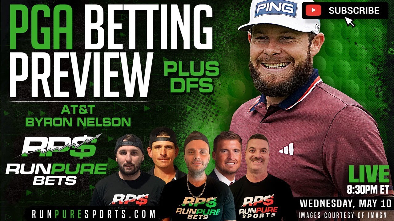 PGA AT&T Byron Nelson 2023 Golf DFS Predictions and Best Bets YouTube