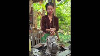 Cooking Cow, Rural recipe is delicious #yummy #delicious #food #cooking #cow
