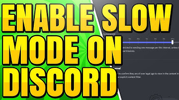 How to Enable Slow Mode in Discord Text Channel