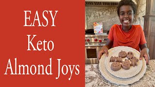 EASY Keto Almond Joys