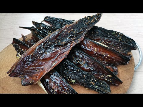 Вяленая рыба СКУМБРИЯ в соевом соусе. Получается вкуснее чем копченая из магазина.