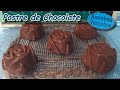 Postre de Chocolate con solo 3 ingredientes - Receta muy fácil de hacer - Postre sin horno