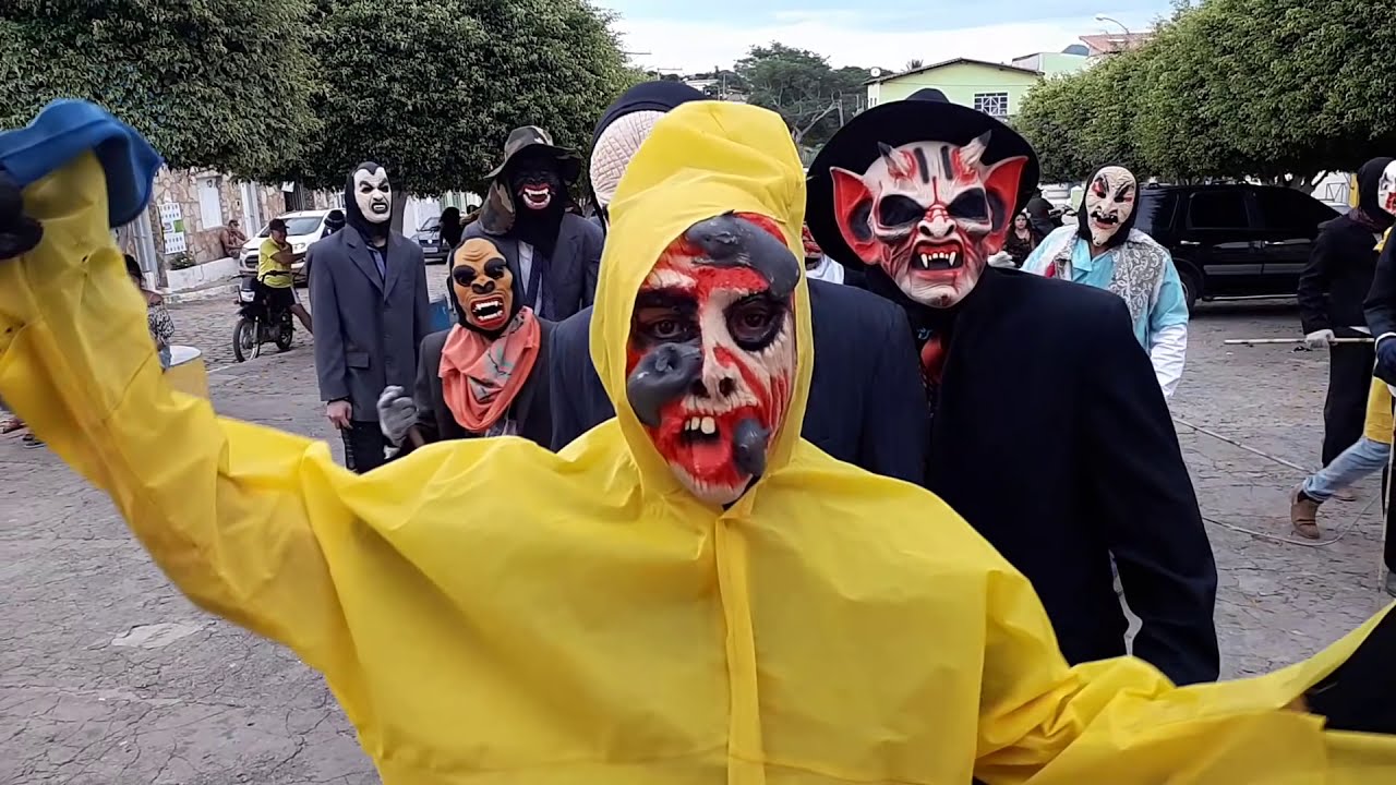 Os caretas em Inúbia/BA