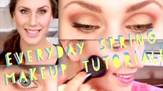My Everyday Spring Makeup Tutorial! | Cassandra Bankson