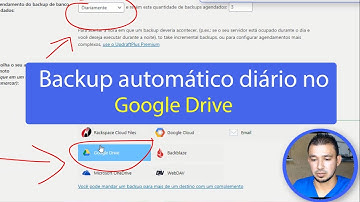 Como fazer backup do seu site em Wordpress no Google Drive [plugin grátis]