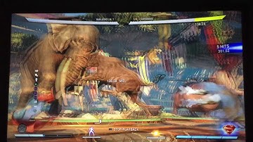 Injustice 2 Sub Zero Combo (Mid Screen)