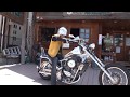 スーパーロングフロントフォーク　マーヴィンサウンドを聞け　カスタムアメリカン　HONDA・V-TWIN MAGNA　ホンダ・Vツインマグナ250　兵庫県　姫路　MC29