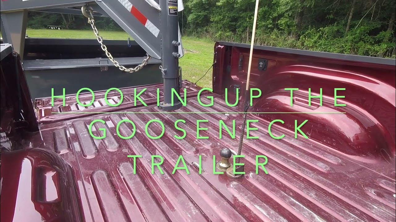 Hooking Up My Gooseneck Trailer YouTube