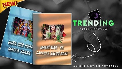 Alight Motion Video Editing | Navratri Video Editing Alight Motion