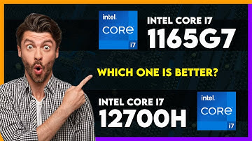 Intel Core i7 1165G7 vs Intel Core i7 12700H Comparison
