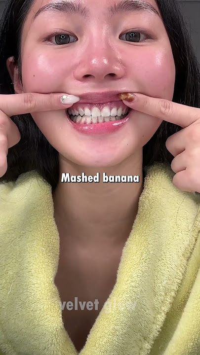 Her Teeth Look Professionally Whitened... But It’s DIY 👀💎
