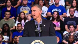 President Obama Speaks at UB