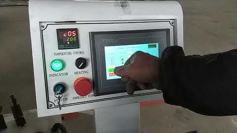 Compact automatic edge bander with digital touch screen and plc electrical panel MFQZ45X3