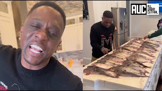 Boosie Has A Fish Fry After Catching A Career High 73 Fish 