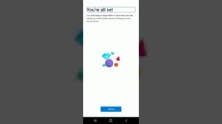 #how to use Microsoft launcher app with TalkBack #Microsoft launcher application ko kaise set Karen screenshot 3
