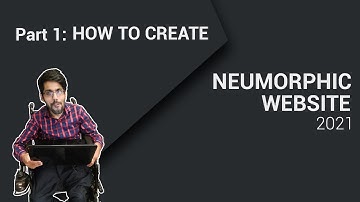 How To Create Neumorphic Design In [HTML CSS 2021] [Navigation Header] | Code Fusion