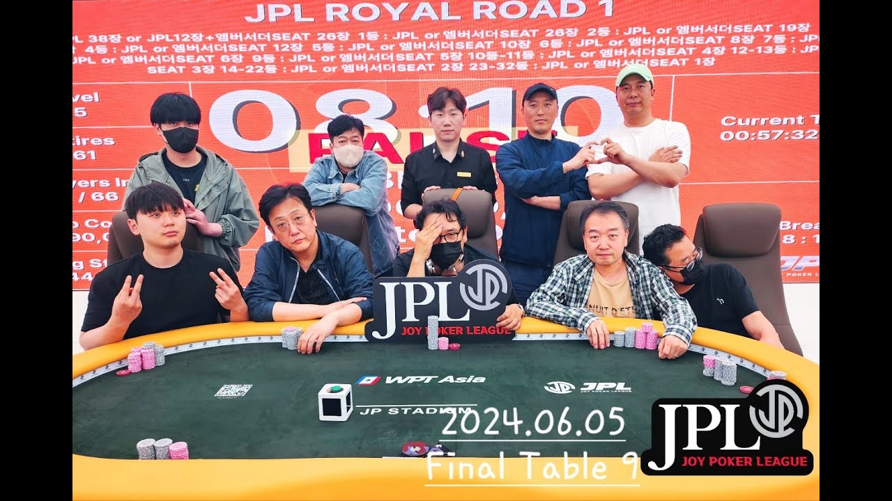 24.06.05 / JPL ROYAL ROAD 1 / FINAL TABLE - YouTube
