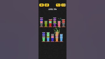Cup Sort Puzzle Level 1114 = Water Sort Puzzle Level 1114 = Ball Sort Puzzle Level 1114 All the same