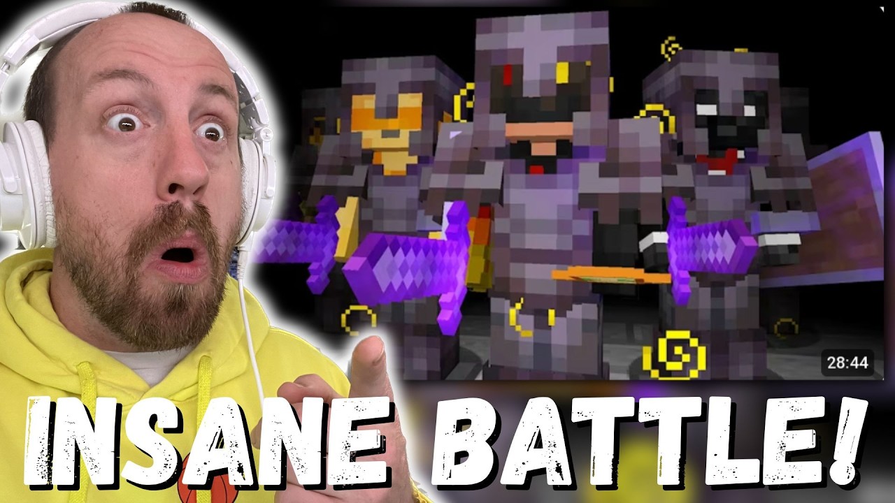 INSANE BATTLE!!! FlameFrags This is Minecraft's Deadliest Team [$1000 Wager] REACTION!!!