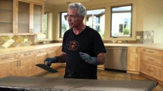 How to Make a Cast in Place Countertop