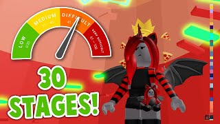 Tower Of Hell But With 30 LEVELS! *HARD MODE* (Roblox)