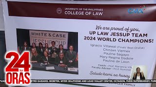 UP Law, panalo sa prestihiyosong Philip C. Jessup Moot Court Competition | 24 Oras