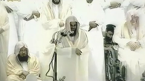 تلاوة بديعة من أجمل تلاوات الشيخ أ.د سعود الشريم ما تيسر من سورة آل عمران || ليلة 3 رمضان 1427 هـ