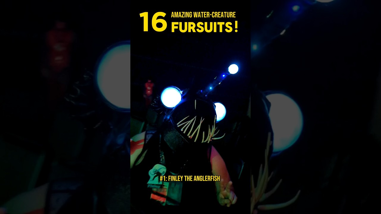 16 amazing water-creature fursuits! #furry #furries #fursuiters #furryfandom