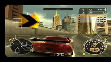 NFS Most Wanted 2005 Black Edition On AetherSX2 3rd Test(Samsung S10)