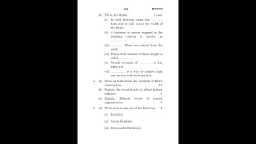 BFDI - 073  June 2023 Question Paper