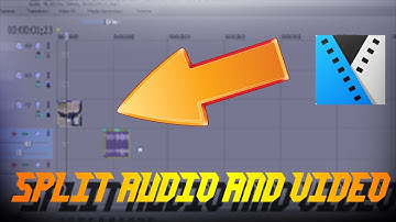How to Split Audio and Video in Vegas Pro 15!