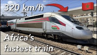 Africa's FIRST high speed train : Across Morocco at 320 km\/h