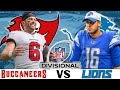 LIVE: Tampa Bay Buccaneers vs Detroit Lions: Divisional Round