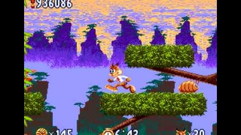 Bubsy level 15 - Lethal Woolie - 500 yarn pt 1.mov