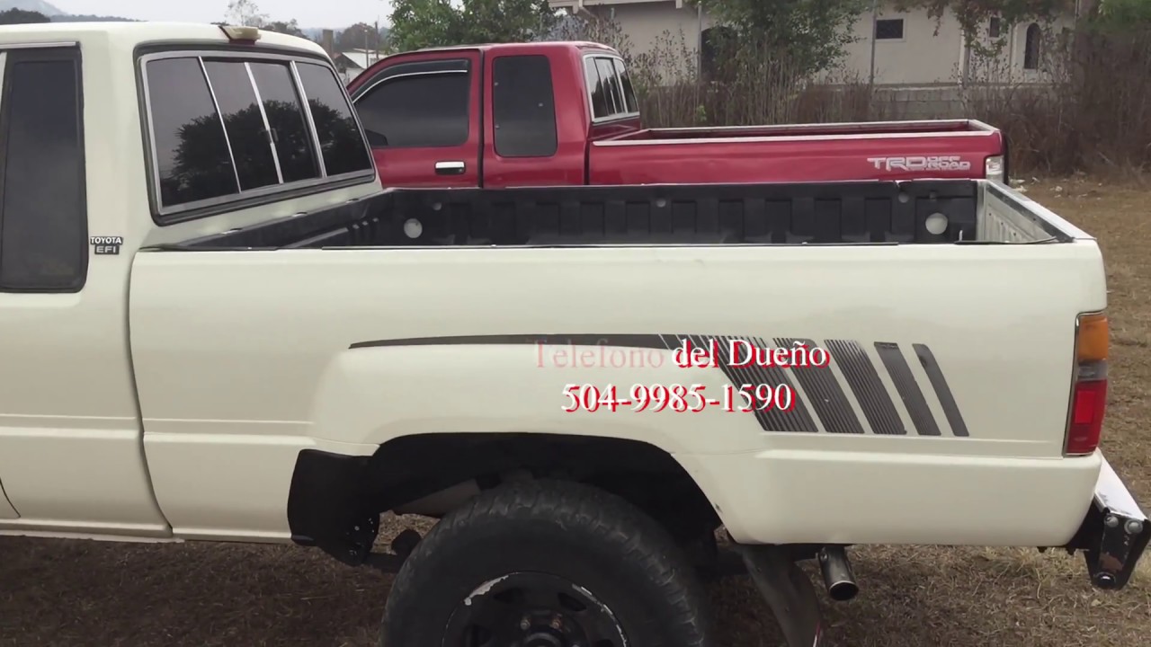 TOYOTA 22R AÑO 1988 4X4 EN PERFECTO ESTADO - YouTube