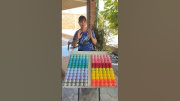 Solving Color Puzzle Game – Brain Power #satisfying #colorball #colorgame