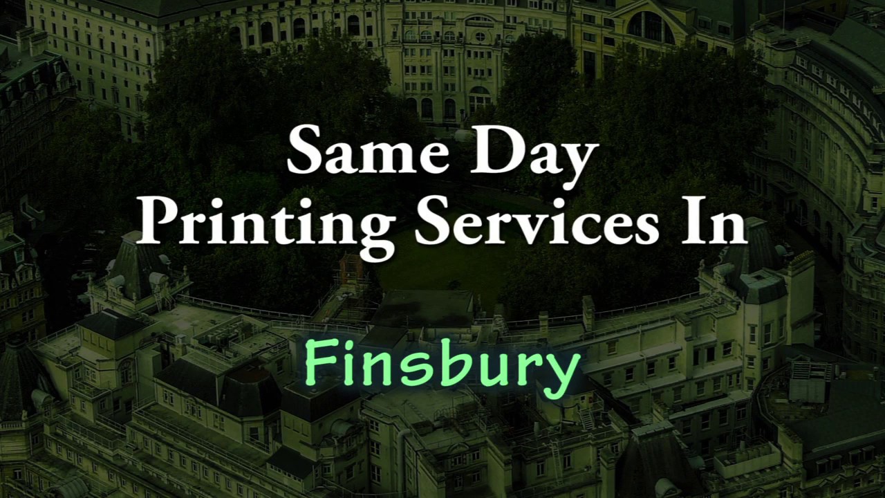 Printing Services In Finsbury EC1 London | Digital Print Shop | 24 Hour turnaround
