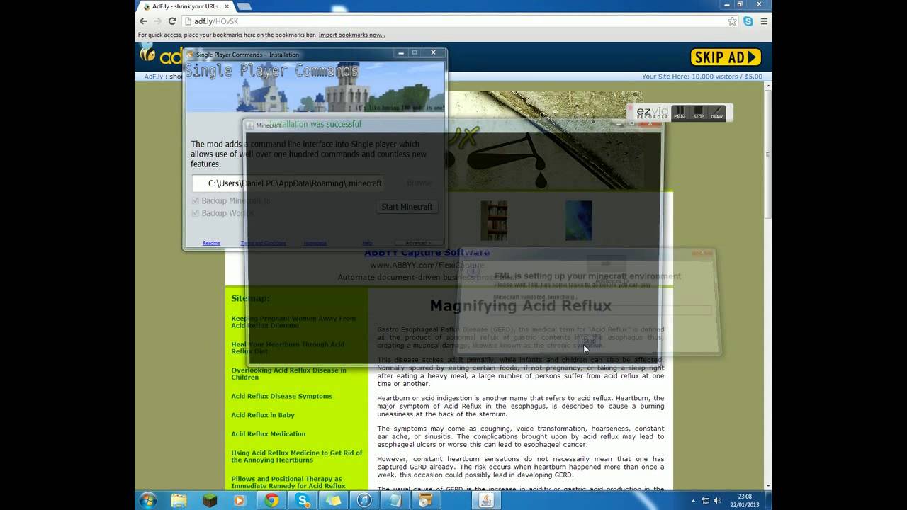 Tutioral on how to install single player commands and world edit 1.4.7 ...