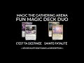 Fun magic deck duo  cest ta destine  sainte fatalit