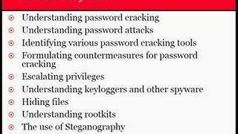 CHAPTER 5 SYSTEM HACKING PART 1 OF 25