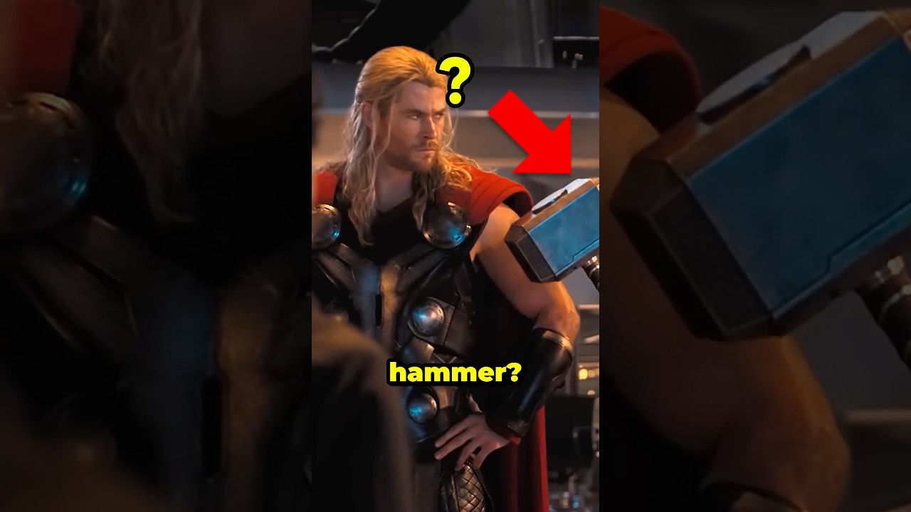 The OTHER Avenger worthy of MJOLNIR..   #marvel #deadpool  #ironman #mcu #shorts #spiderman