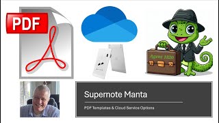 Supernote Manta - PDF Templates & Cloud Services