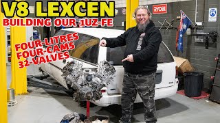 Carnage - Building The 1UZ-FE For Our Lexcen