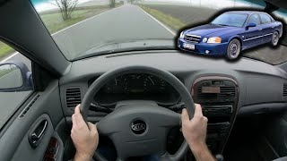 POV test drive | 2004 Kia Magentis 2.5 V6 - pure engine sound