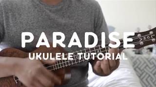 Video thumbnail of "Paradise by Bazzi  -  Ukulele Tutorial"