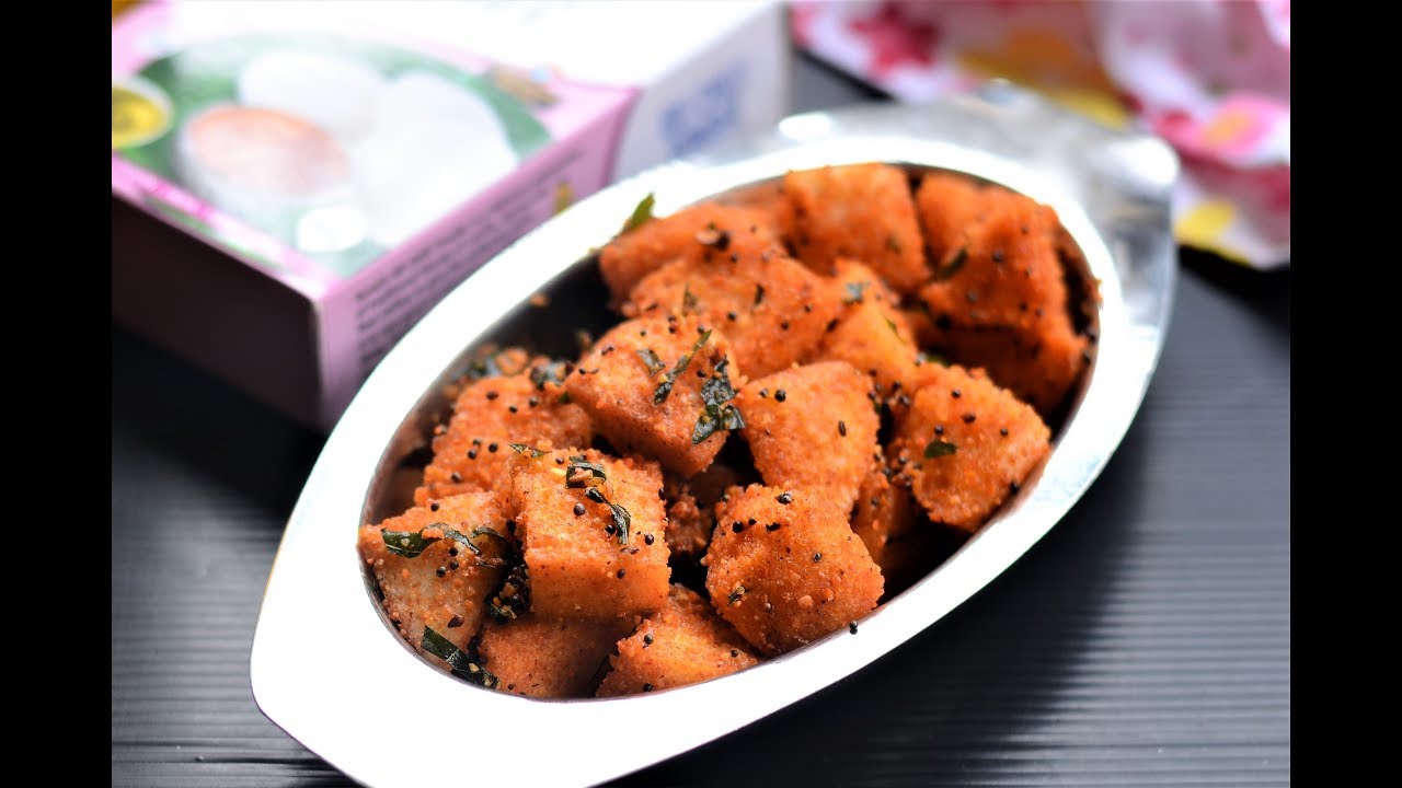 Podi idli, easy evening snack with leftover idli