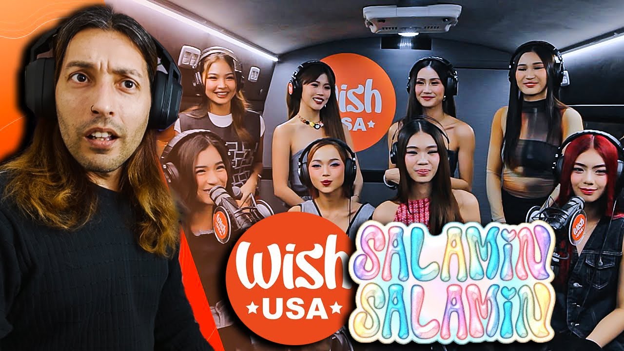 Reacting to BINI Salamin, Salamin Live on Wish USA Bus – Vocals & Vibes! 🎤🪞