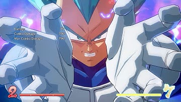 DBFZ impractical ToD - Android 21, SS Vegeta, Blue Vegeta