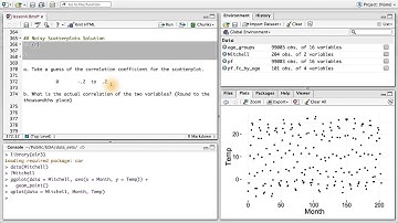 Noisy Scatterplots - Data Analysis with R